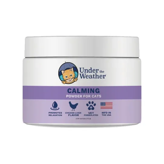 2.54oz Under the Weather Cat Calming Powder - Health/First Aid